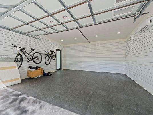 Garage, Interior, Recessed Lighting
