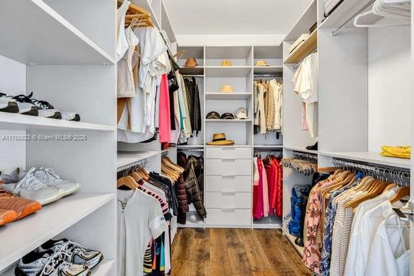 Interior, Walk-in Closets, Wood Texture Flooring