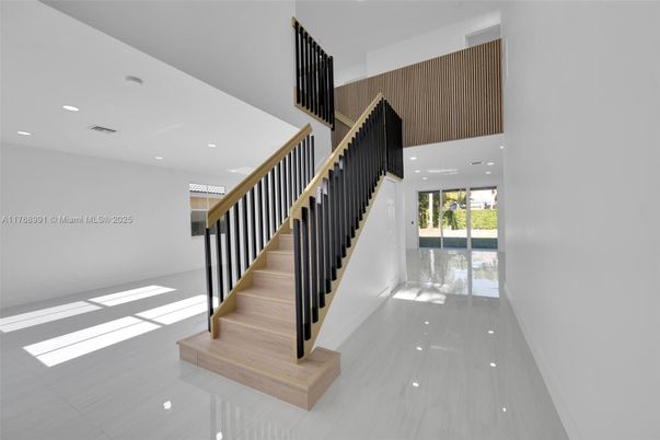 Interior, Marble, Recessed Lighting