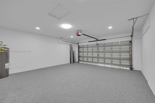 Garage, Interior, Recessed Lighting