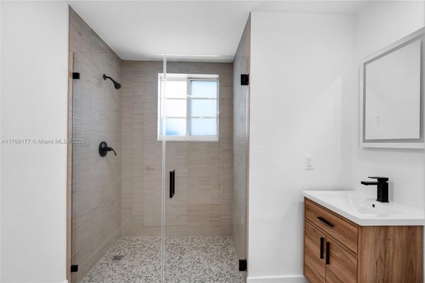 Bathroom, Glass Shower, Interior