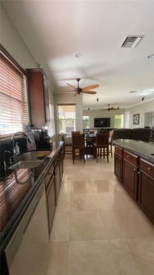 Dining room, Interior, Recessed Lighting
