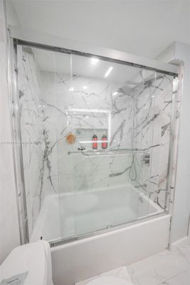 Bathroom, Glass Shower, Interior, Marble, Marble Walls