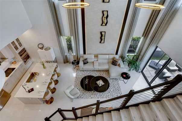 Interior, Living room, Pendant Lights