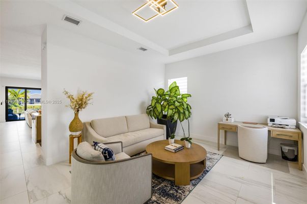 Home Office, Interior, Living room, Marble