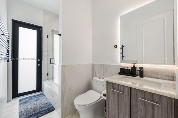 Bathroom, Interior, Marble Walls
