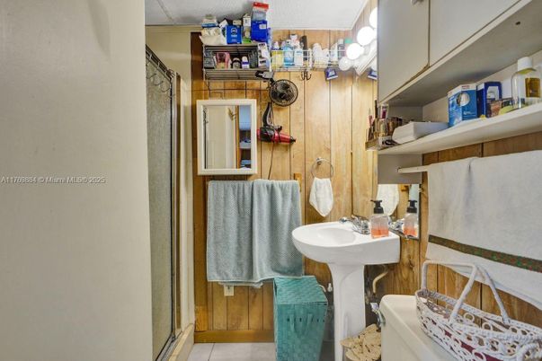 Bathroom, Interior, Wooden Walls