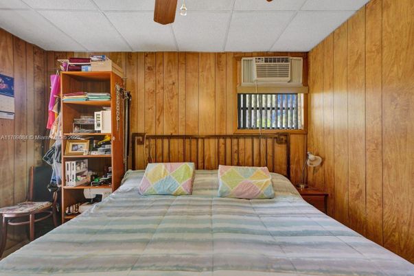 Bedroom, Interior, Wooden Walls