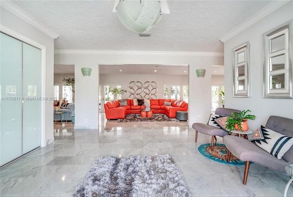 Interior, Living room, Marble, Recessed Lighting