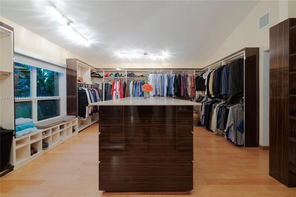 Interior, Walk-in Closets, Wood Texture Flooring