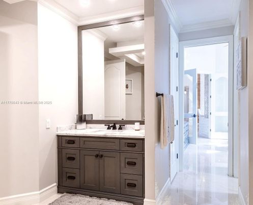 Bathroom, Interior, Recessed Lighting