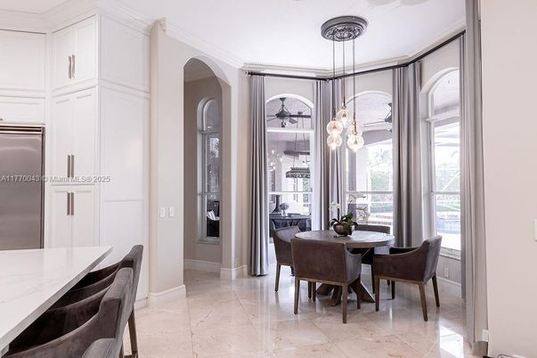 Dining room, Interior, Pendant Lights