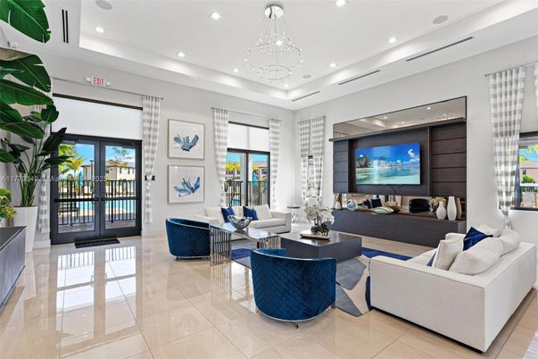Interior, Living room, Pendant Lights, Recessed Lighting