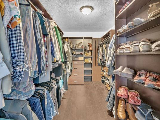 Interior, Walk-in Closets, Wood Texture Flooring