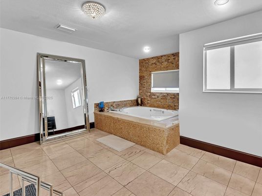Bathroom, Interior, Recessed Lighting