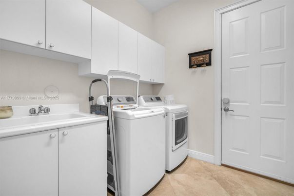 Interior, Washer
