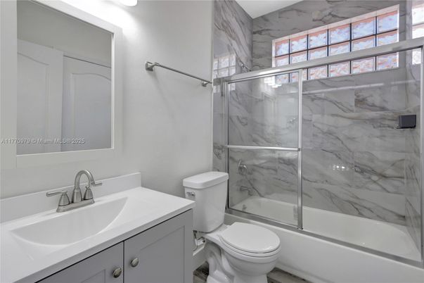 Bathroom, Glass Shower, Interior, Marble Walls
