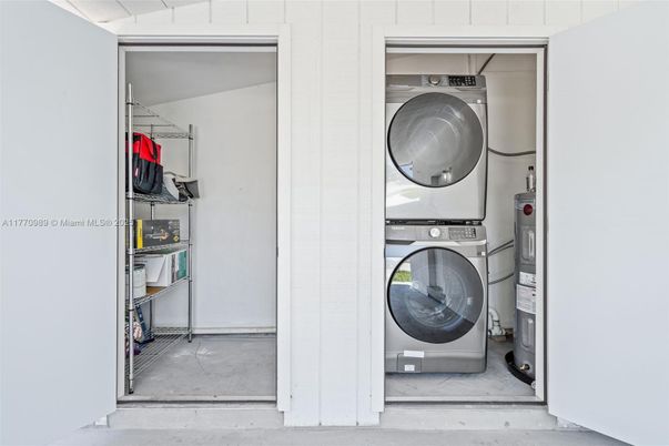 Interior, Utility Closets, Washer