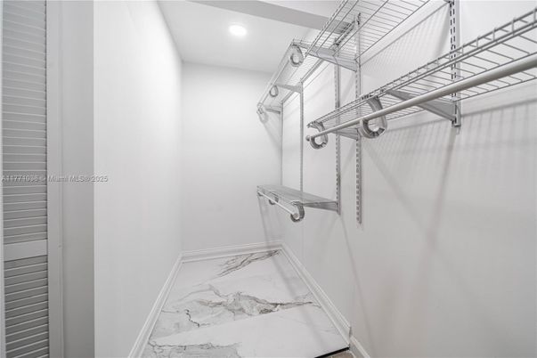Interior, Marble, Recessed Lighting, Walk-in Closets