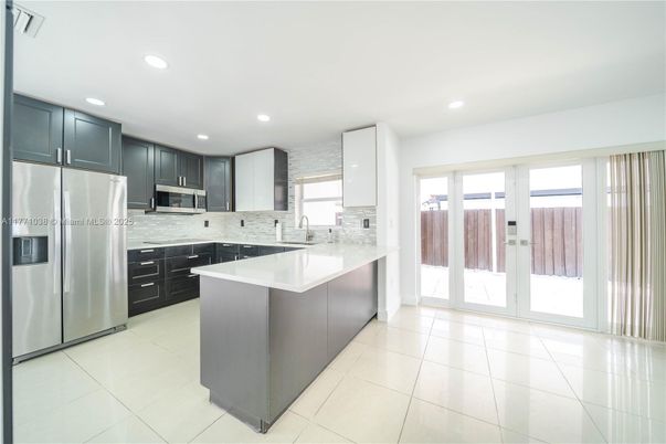 Interior, Kitchen, Recessed Lighting, Stainless Steel Appliances