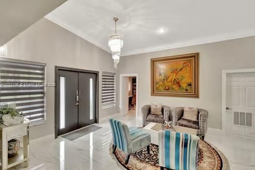 Chandelier, Interior, Living room, Recessed Lighting