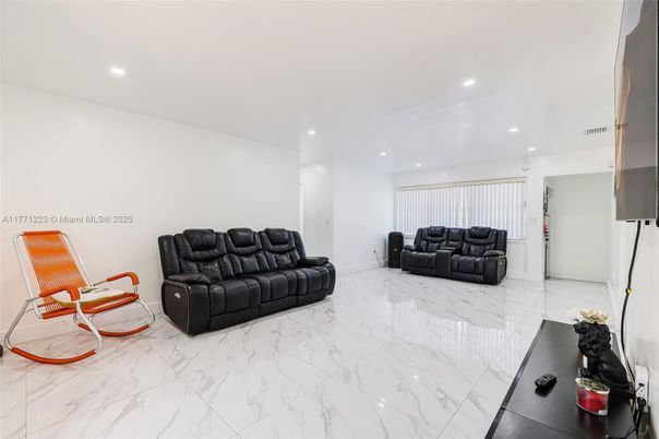 Interior, Living room, Marble, Recessed Lighting