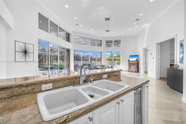 Bathroom, Dual Sink Vanities, Interior, Marble, Recessed Lighting