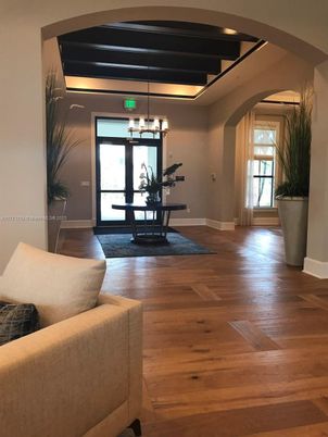 Chandelier, Interior, Wood Texture Flooring