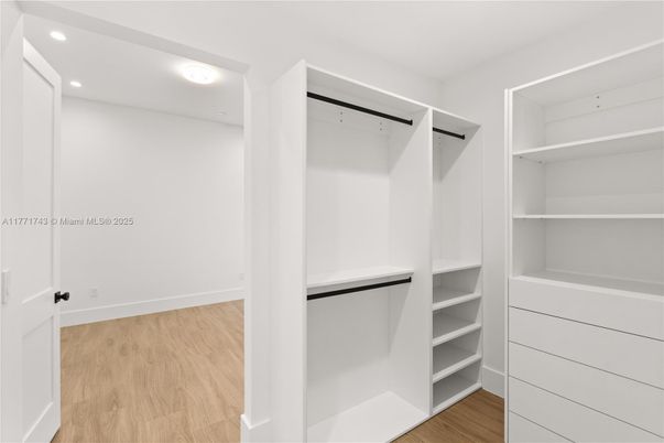 Interior, Recessed Lighting, Walk-in Closets, Wood Texture Flooring