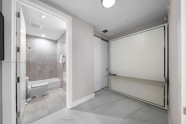 Bathroom, Glass Shower, Interior, Marble, Recessed Lighting