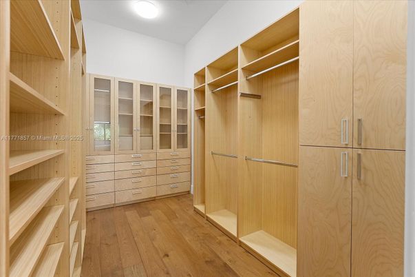 Interior, Walk-in Closets, Wood Texture Flooring