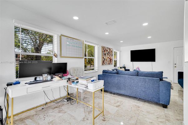 Home Office, Interior, Living room, Recessed Lighting