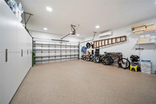 Garage, Interior, Recessed Lighting