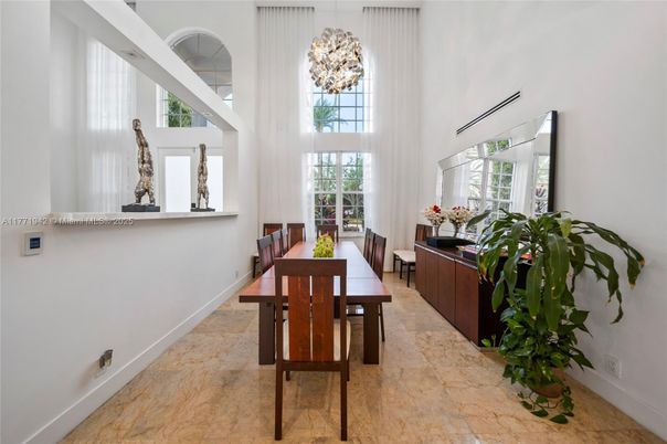 Dining room, Interior, Pendant Lights