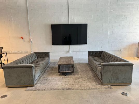 Interior, Living room, Stone Walls