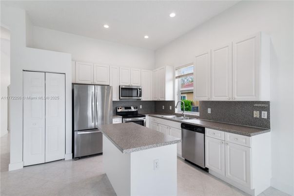 Interior, Kitchen, Recessed Lighting, Stainless Steel Appliances