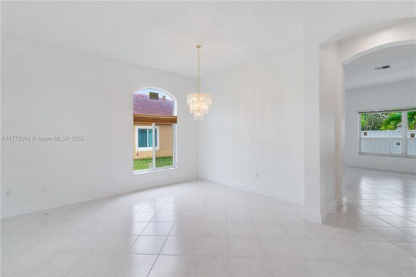 Chandelier, Empty room, Interior