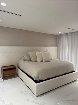 Bedroom, Interior, Marble, Recessed Lighting
