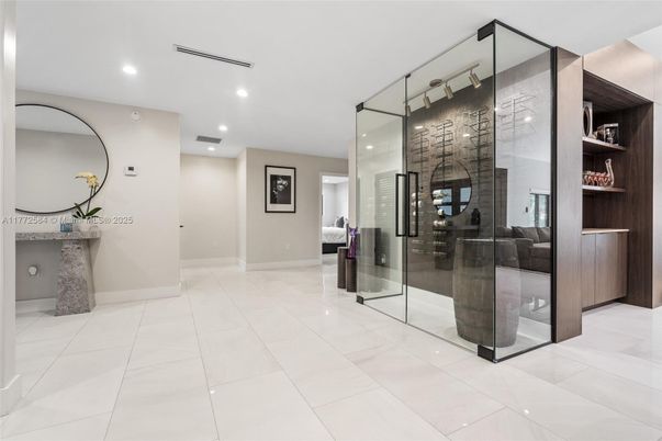Interior, Recessed Lighting, Wine Storage