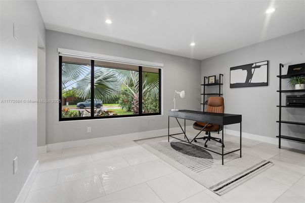 Home Office, Interior, Recessed Lighting