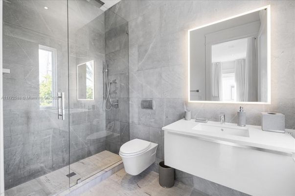 Bathroom, Glass Shower, Interior