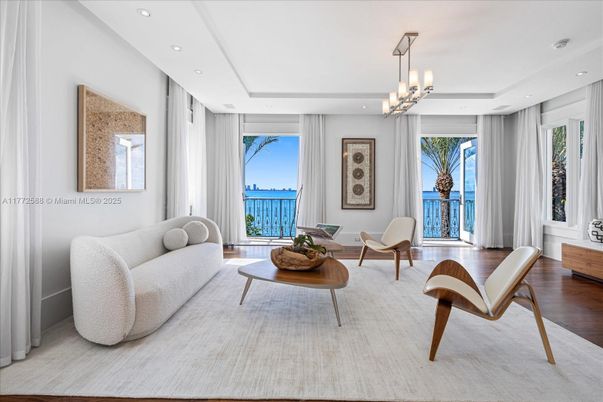 Chandelier, Interior, Living room, Recessed Lighting, Water, Wood Texture Flooring