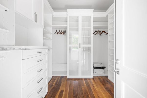 Interior, Walk-in Closets, Wood Texture Flooring
