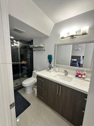 Bathroom, Dual Sink Vanities, Glass Shower, Interior