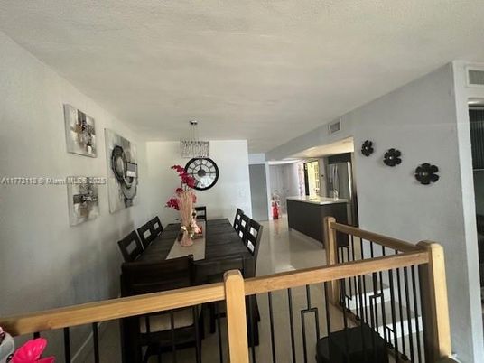 Dining room, Interior, Pendant Lights