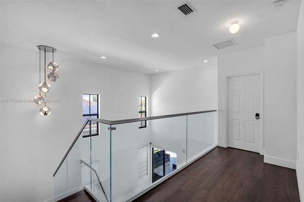 Interior, Pendant Lights, Recessed Lighting, Wood Texture Flooring