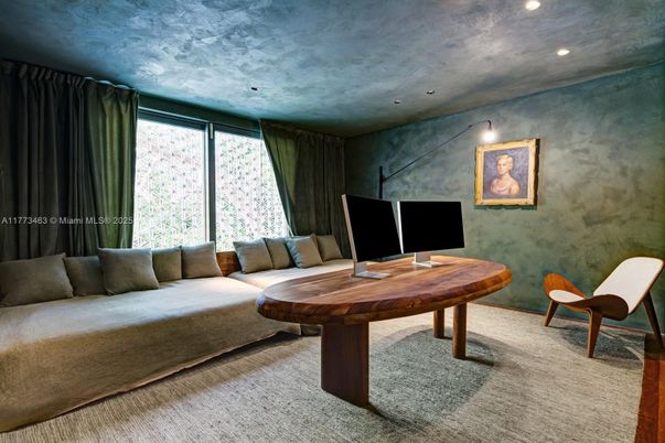 Home Office, Interior, Recessed Lighting