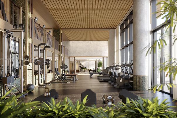 Fitness Equipment, Gym, Interior