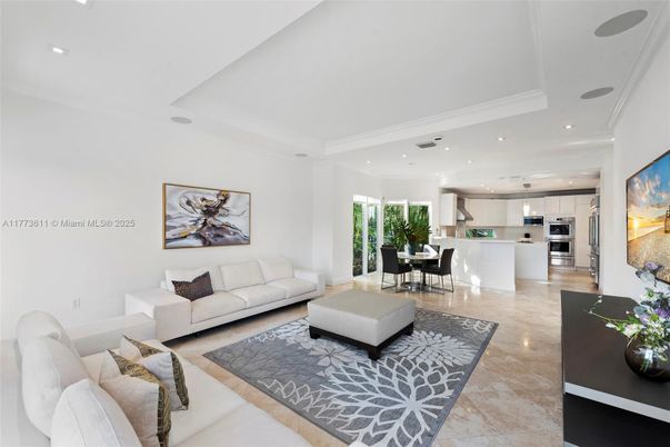 Dining room, Interior, Kitchen, Living room, Recessed Lighting, Stainless Steel Appliances