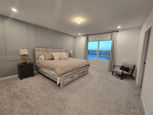 Bedroom, Interior, Recessed Lighting, Water